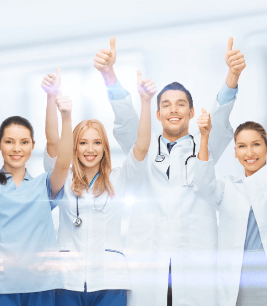 Healthcare solutions planning team at LAC Health